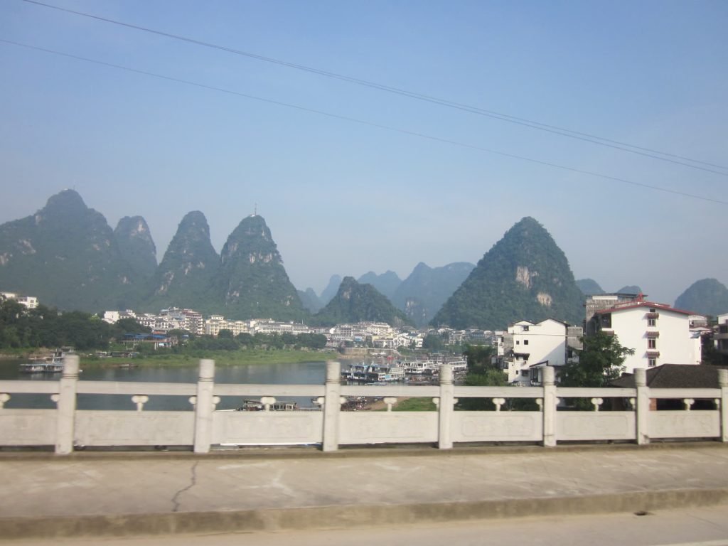 Paisaje de Guilin y Yangshuo