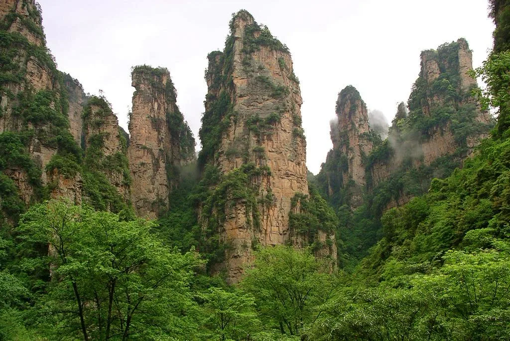 Montañas de Zhangjiajie